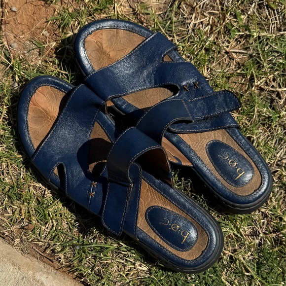 Born Women’s Navy Sandals - Picture 8 of 8